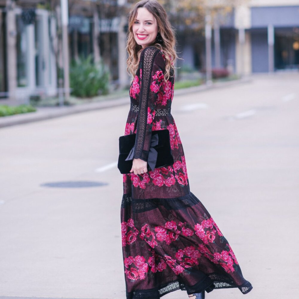 Anthropologie - Cecilia Prado Rose Sweater Maxi Dress |  XS | NWT